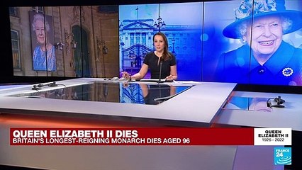 France joins the rest of the world in paying tribute to Queen Elizabeth