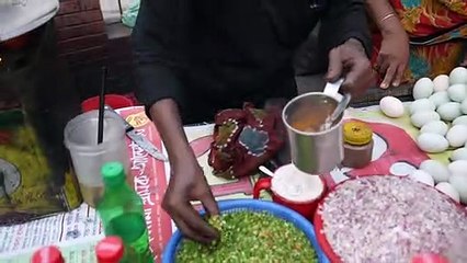 Bangladesh Style Egg Sandwich Making   Bangladesh Street Food