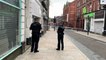 Police incident in Preston city centre