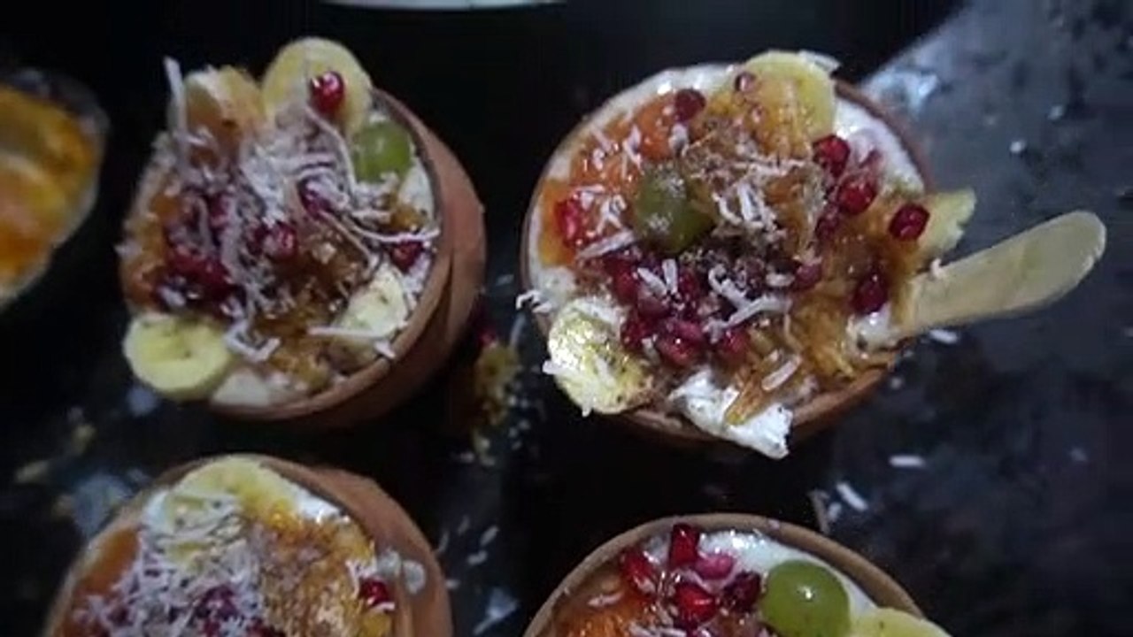NO 1 FRUITS DAHI LASSI of  Varanasi   Indian Street Food