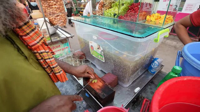 Amazing Refreshing Summer Drinks Mix Fruits Juice Bangladesh Street Food