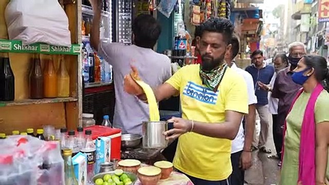 UNIQUE Summer Drinks of Kolkata Milk kesar Indian Street Food