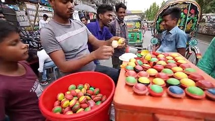 UNIQUE Lollipop Type Kulfi Malai Of Bangladesh   Bangladesh Street Food
