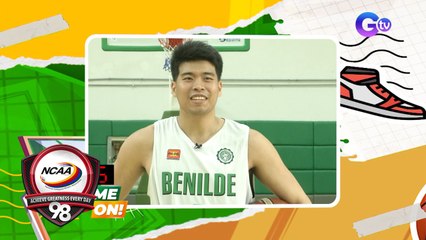NCAA Season 98 | 24 secs with Will Gozum | Game On (Sept. 9, 2022)
