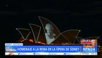 Australia rinde homenaje a la reina Isabel II