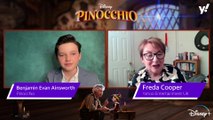 New voice of Pinocchio was “starstruck” at meeting Tom Hanks and Robert Zemeckis