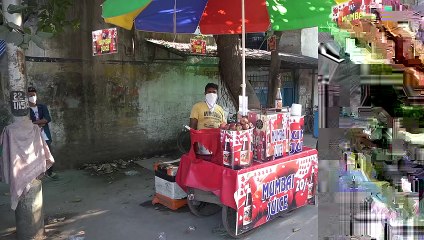 APPLE SHAKE Amazing Fruit Cutting Skills & Making Tasty Juice   Indian Street Food