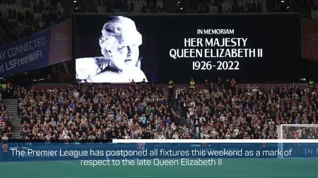 Breaking News - Premier League postponed