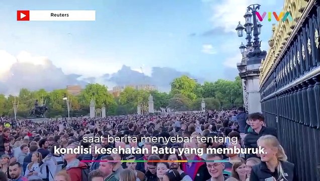 Pelangi Muncul di Buckingham Sebelum Ratu Inggris Meninggal