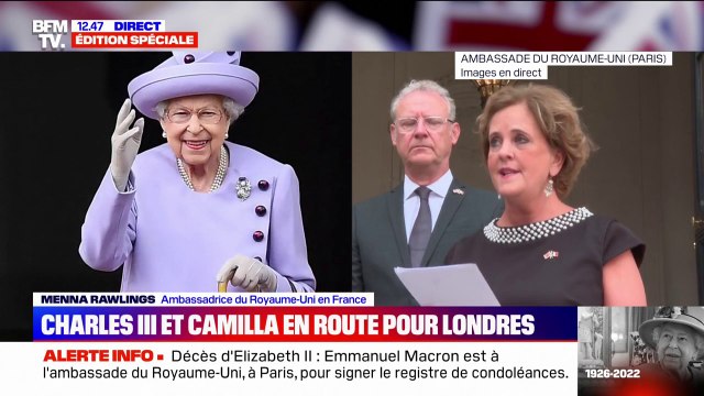 Menna Rawlings, ambassadrice du Royaume-Uni: La reine a personnifié l'histoire de la relation franco-britannique