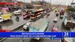 Panamericana Sur: intensa llovizna provocó accidentes de tránsito