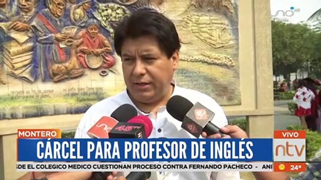 Envían a la cárcel a profesor de Inglés por abuso sexual a menores de edad en Montero.