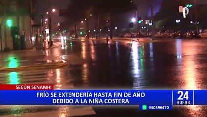 Frío se extendería hasta fin de año debido a La Niña Costera, según Senamhi