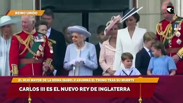 Carlos III es el nuevo rey de Inglaterra