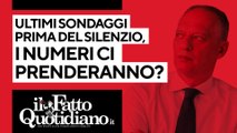 Ultimi sondaggi prima del silenzio, questa volta i numeri ci prenderanno? Segui la diretta con Peter Gomez