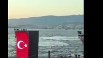 İzmir'in kurtuluşunun 100. yılı! Helikopterler gökyüzünde zeybek oynadı