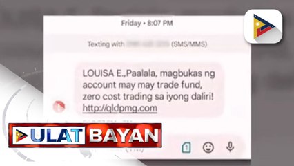 Text scams, naungkat sa budget hearing ng DICT