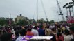 Ganesh Idol Dropped While Crane Being Lifted |  V6 News (4)