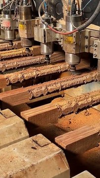 Making wood from a PLC wood lathe ! Woodworking