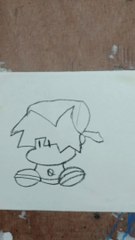 How to draw Boyfriend/Five Night Funkin(FNF)