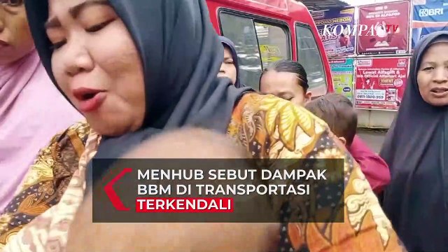 Menhub Klaim Dampak Kenaikan Harga BBM Terhadap Transportasi Masih Terkendali