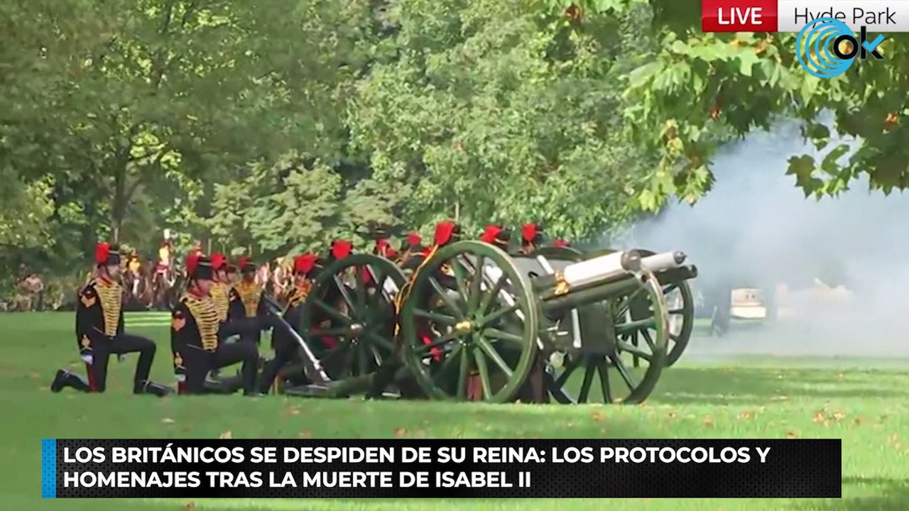 Los británicos se despiden de su reina los protocolos y homenajes tras la muerte de Isabel II