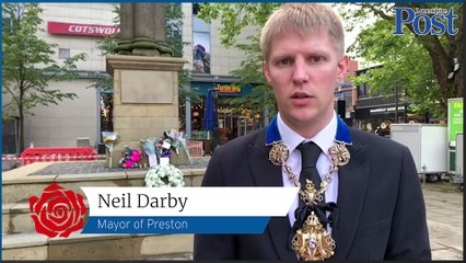Preston mayor pays his respects in the city