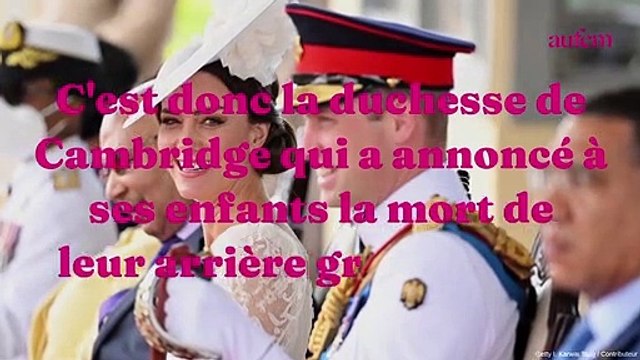 Mort d’Elizabeth II : Comment Kate Middleton a annoncé la nouvelle aux enfants ?