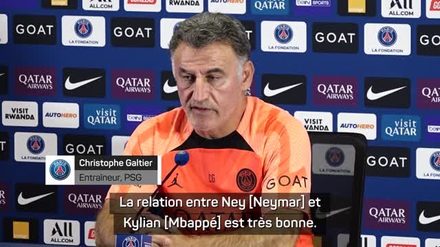 PSG - Galtier sur la relation Neymar-Mbappé : Elle est bonne et je ne vous fais pas de la langue de bois