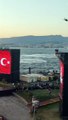 İzmir'in kurtuluşunun 100'üncü yıldönümü: İki askeri helikopterden gökyüzünde zeybek