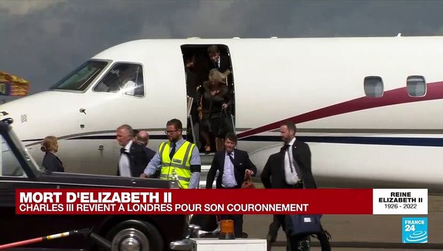 Royaume-Uni : Les images du roi Charles III et de la reine consort arrivant à Londres