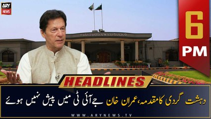 ARY News | Prime Time Headlines | 6 PM | 9th September 2022