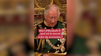 Mort d'Elizabeth II : quel est le nouvel ordre de succession ?