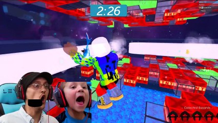 ROBLOX THE FLOOR IS LAVA (TNT RUSH) + FGTEEV FASHION FRENZY Best Dressed Challenge Skit GamePlay #30