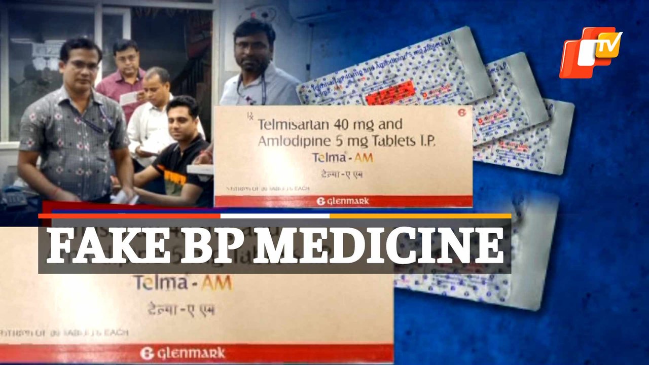 Medicine Stores raided for selling ‘spurious’ Telma 40 in Bhubaneswar