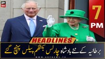 ARY News Headlines | 7 PM | 9th September 2022