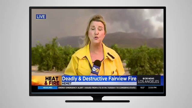 Firefighters continue battling 4,000-acre Fairview Fire in Hemet