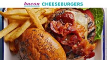 How to Make Bacon Cheeseburgers with Kentucky Bourbon Sauce