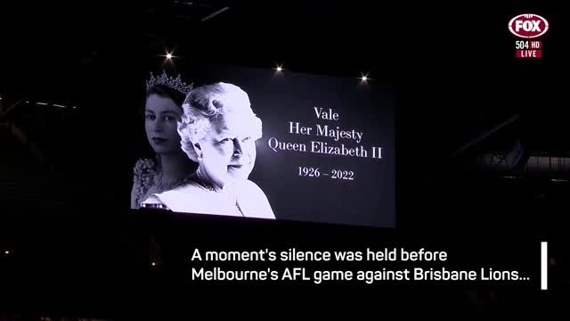 Australian sports pay tribute to Queen Elizabeth II