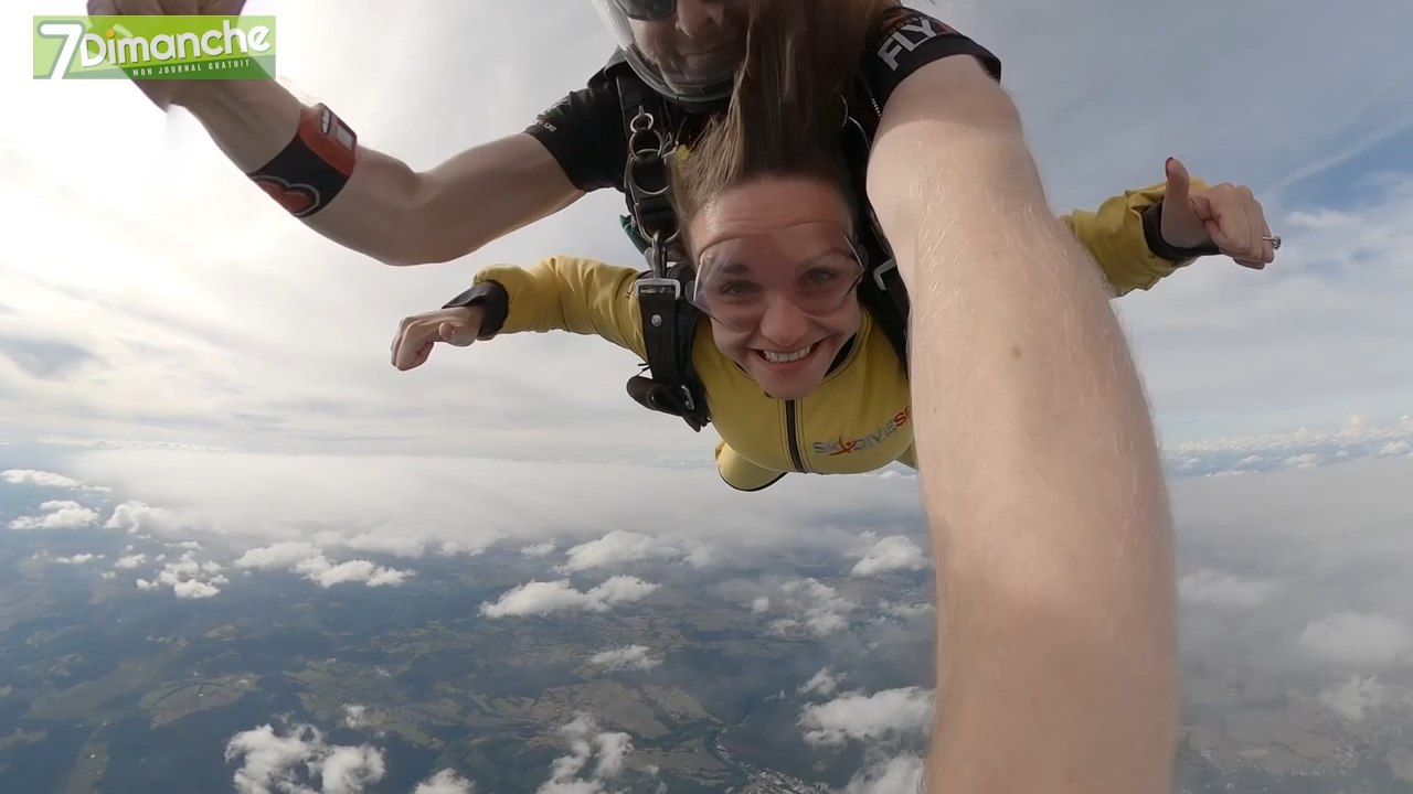 On essaye quoi dimanche ? Saut en parachute à Skydive Spa