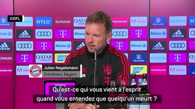 Décès d'Elizabeth II - Nagelsmann : Cela touche forcément