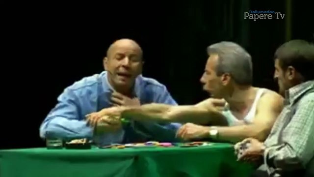 ALDO GIOVANNI E GIACOMO partita a poker a casa di Giovanni