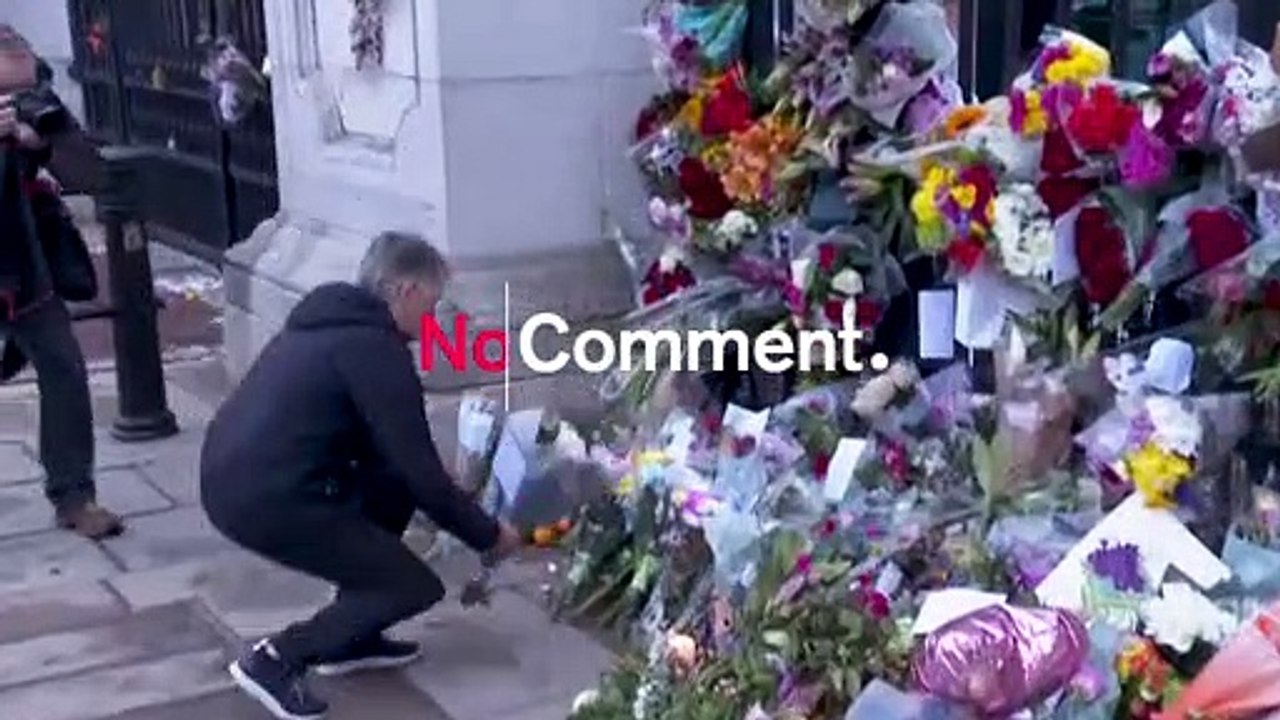 Trauernde vor dem Buckingham-Palast: "Sie war ein Teil unseres Lebens"