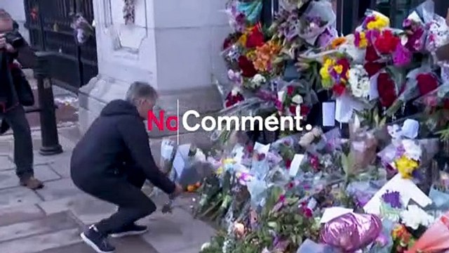 Trauernde vor dem Buckingham-Palast: Sie war ein Teil unseres Lebens