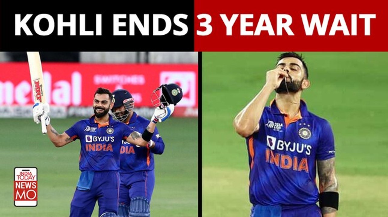 Asia Cup 2022: Virat Kohli scores his 71st 100, Watch what KL Rahul said