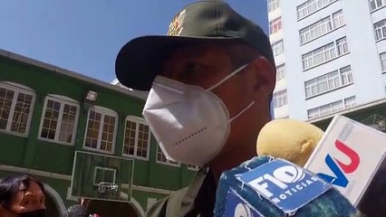 Fijan control de seguridad en la plaza Murillo ante marcha de cocaleros en La Paz