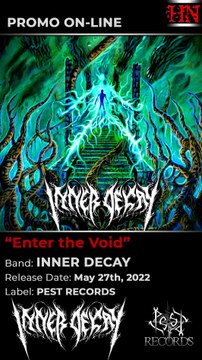 #DeathMetal from #USA INNER DECAY - Enter the Void (2022) Death Metal #LoudRageMusic #Shorts