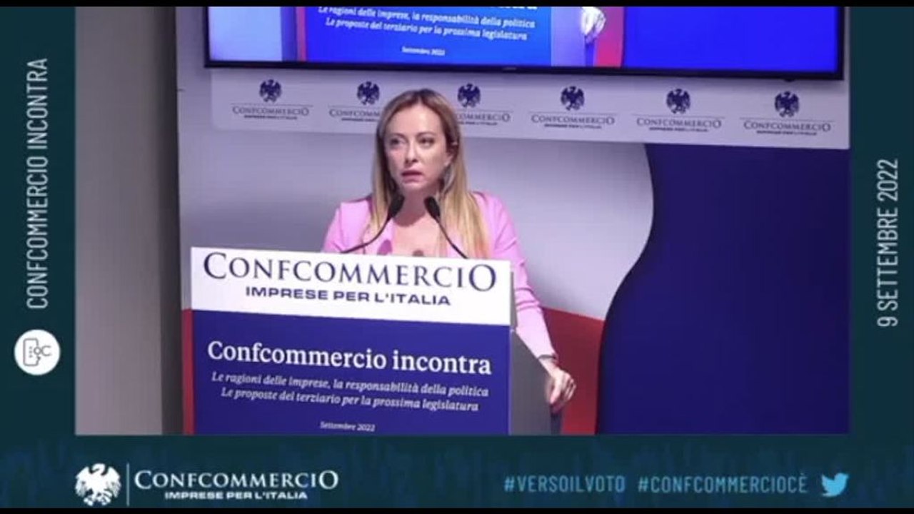 Energia, Meloni: tetto europeo a prezzo gas soluzione migliore