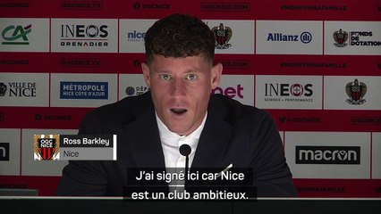 Transferts - Barkley : "Nice est un club ambitieux"