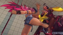 Poison's Ultra On All Females Ryona + Alternate Costumes (Poison Kiss) | Ultra Street Fighter 4